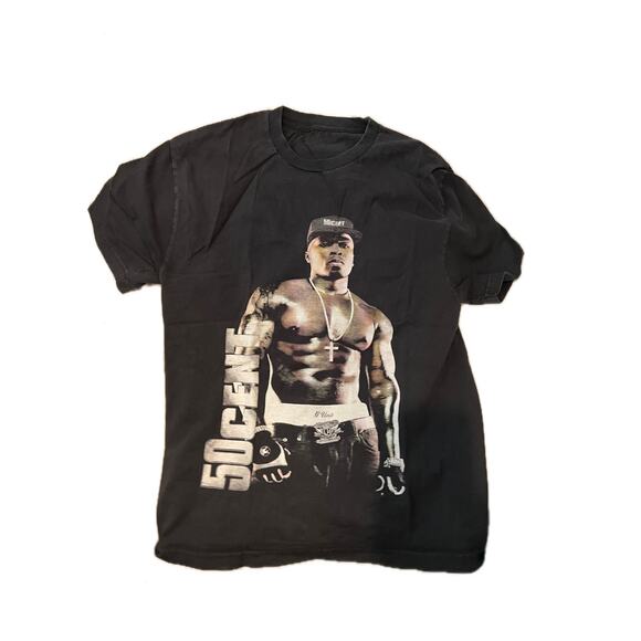 50 Cent G Unit Boxer Concert T-shirt Mens L - Picture 1 of 2